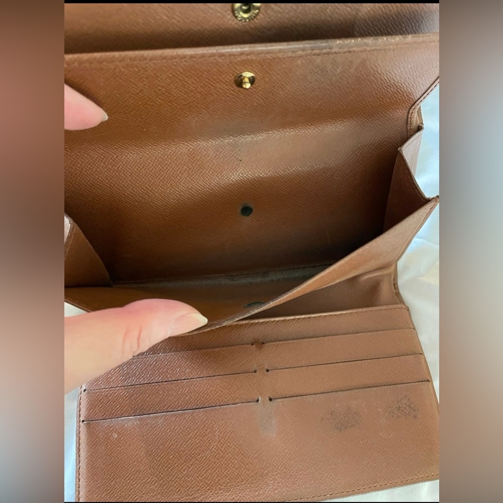 SOLD ✔️ Authentic Louis Vuitton monogram international Trifold wallet - Picture 9 of 12